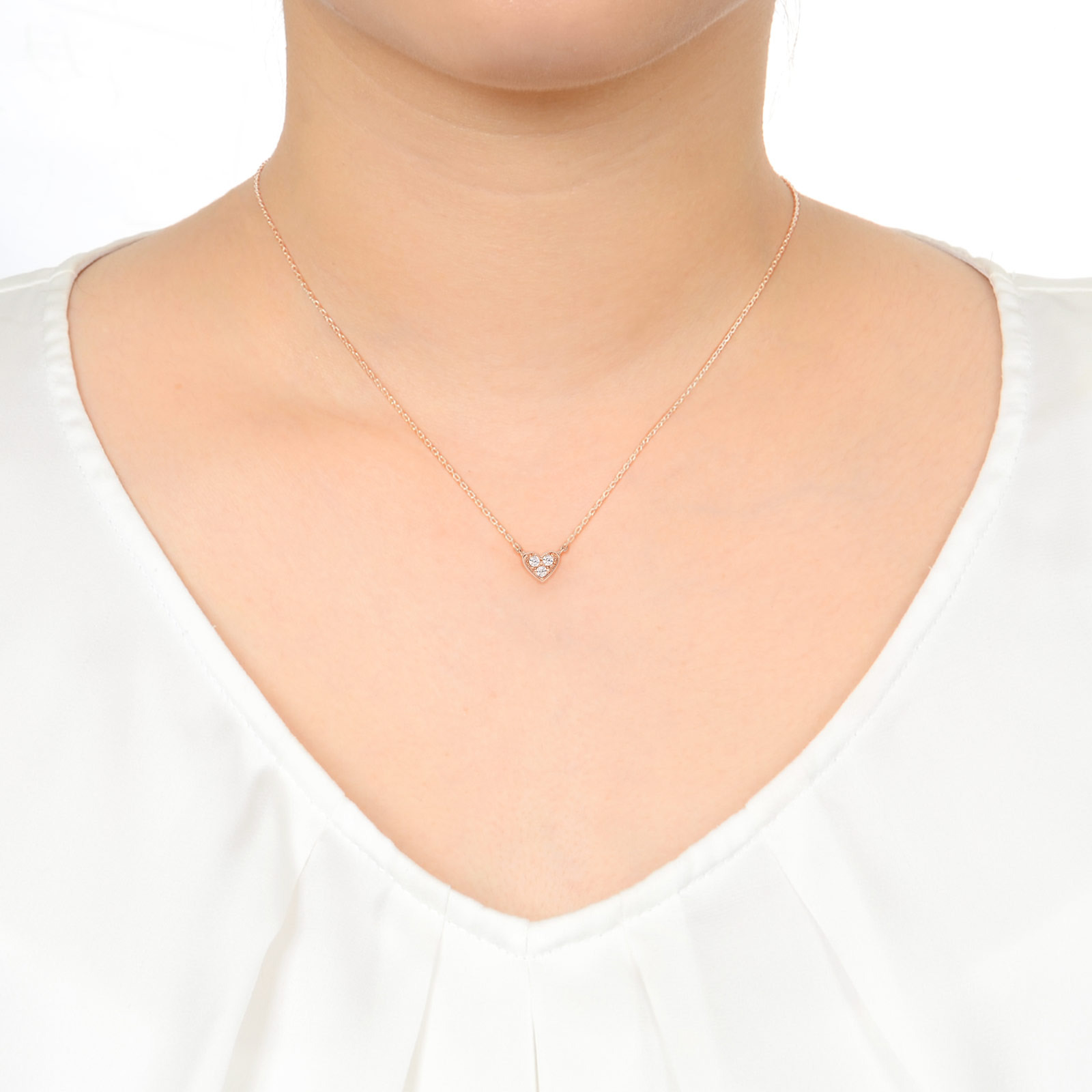 シルバーネックレス