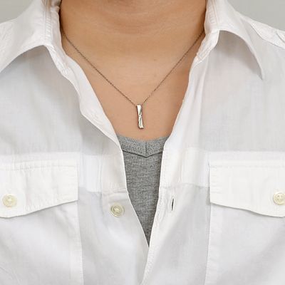 シルバーネックレス