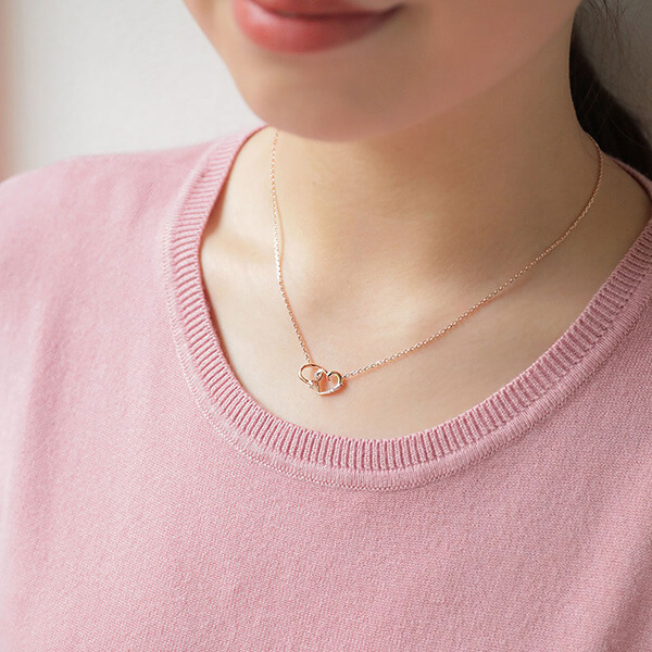 シルバーネックレス