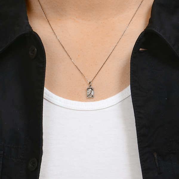 シルバーネックレス