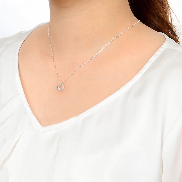 シルバーネックレス