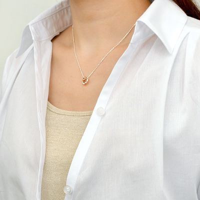 シルバーネックレス