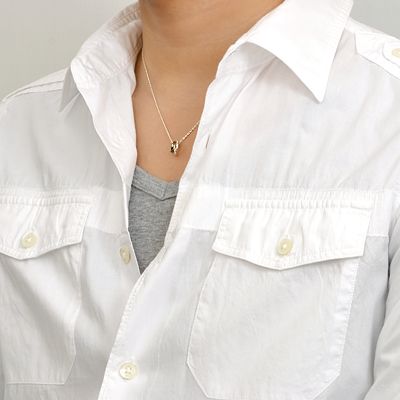 シルバーネックレス