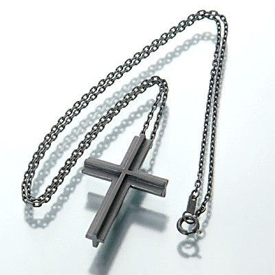 シルバーペアネックレス