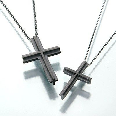 シルバーペアネックレス