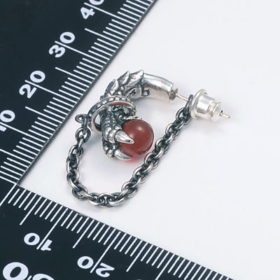 シルバーフープピアス(片耳用)