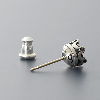 シルバースタッドピアス(片耳用)