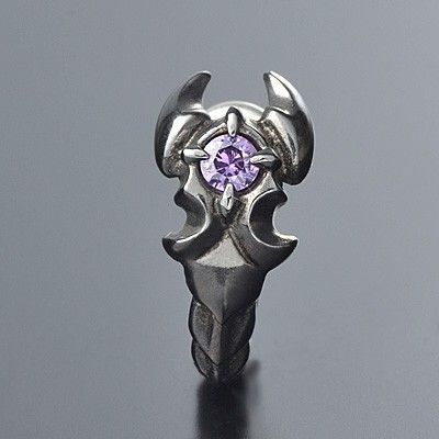 シルバースタッドピアス(片耳用)