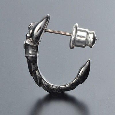 シルバースタッドピアス(片耳用)