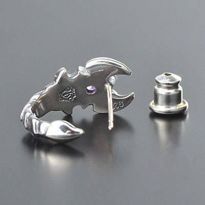 シルバースタッドピアス(片耳用)