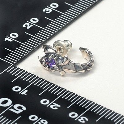 シルバースタッドピアス(片耳用)