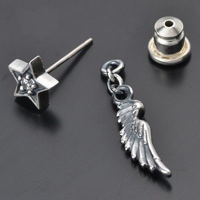 シルバースタッドピアス(片耳用)