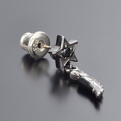 シルバースタッドピアス(片耳用)