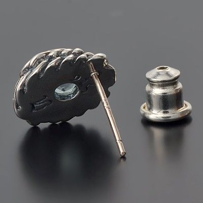 シルバースタッドピアス(片耳用)