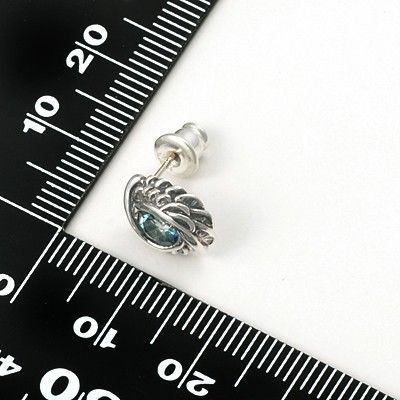 シルバースタッドピアス(片耳用)