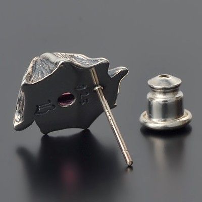 シルバースタッドピアス(片耳用)