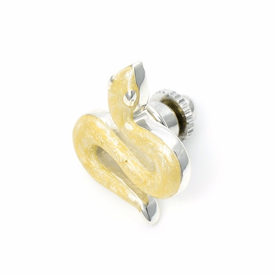 シルバーピンバッチ