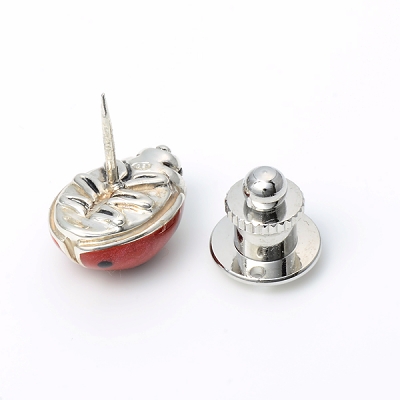 シルバーピンバッチ