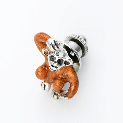 シルバーピンバッチ