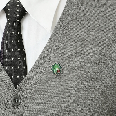 シルバーピンバッチ