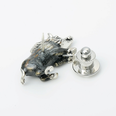 シルバーピンバッチ