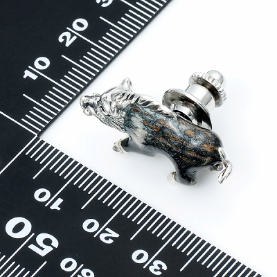 シルバーピンバッチ