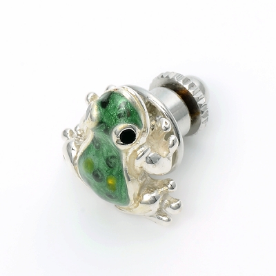 シルバーピンバッチ