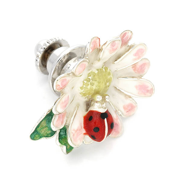 シルバーピンバッチ(デイジー)