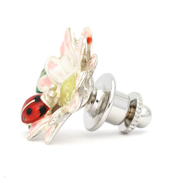 シルバーピンバッチ(デイジー)