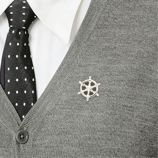 シルバーピンバッチ(ダリン)