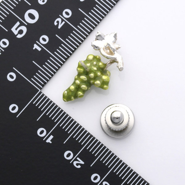 シルバーピンバッチ