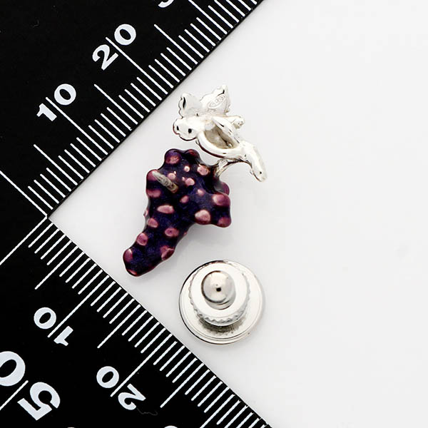 シルバーピンバッチ(ブドウ)