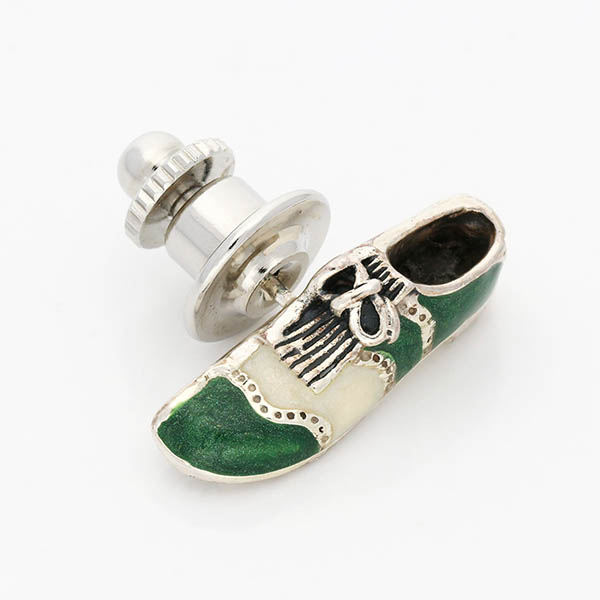 シルバーピンバッチ(靴)