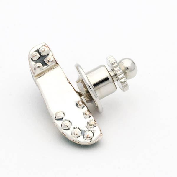 シルバーピンバッチ(靴)