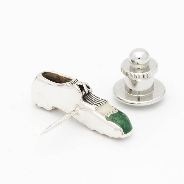 シルバーピンバッチ(靴)