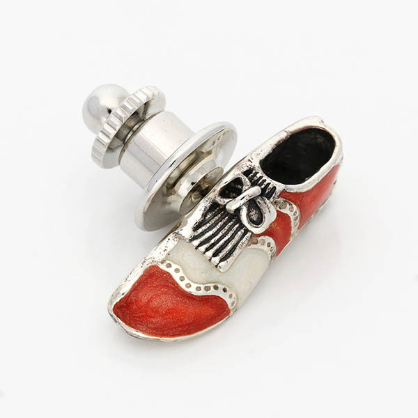 シルバーピンバッチ(靴)