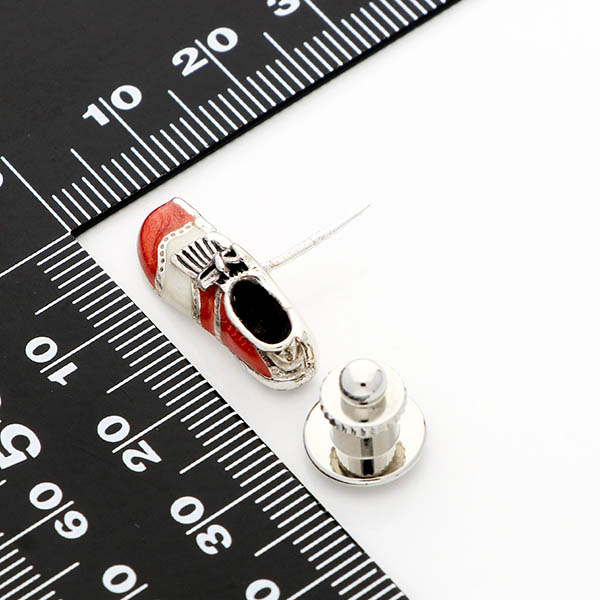 シルバーピンバッチ(靴)