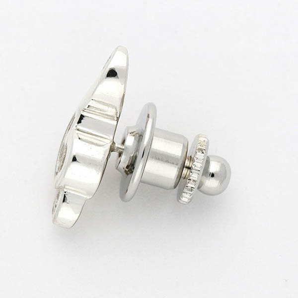 シルバーピンバッチ(ト音記号)