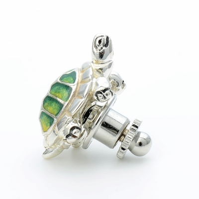 シルバーピンバッチ