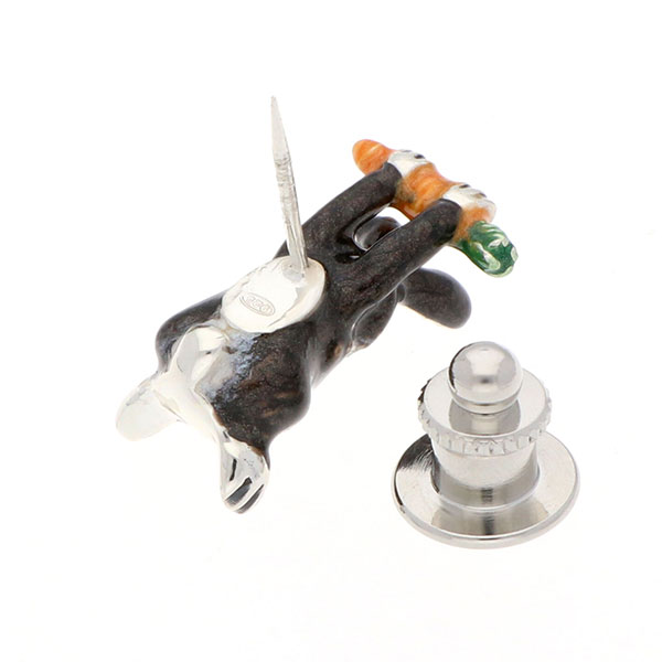 シルバーピンバッチ