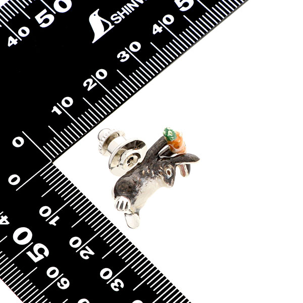 シルバーピンバッチ