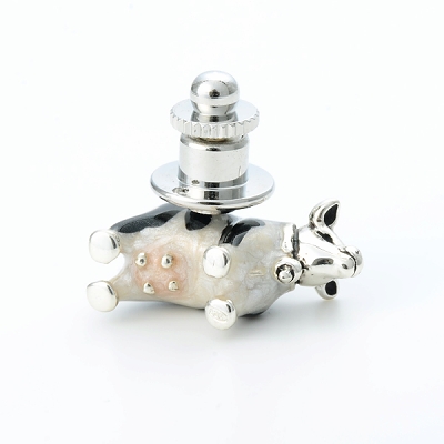 シルバーピンバッチ