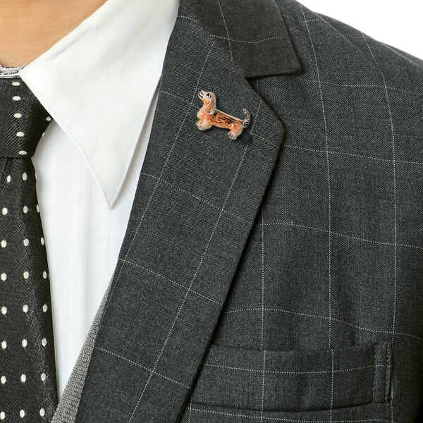 シルバーピンバッチ