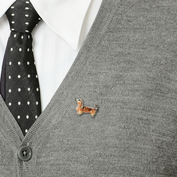 シルバーピンバッチ