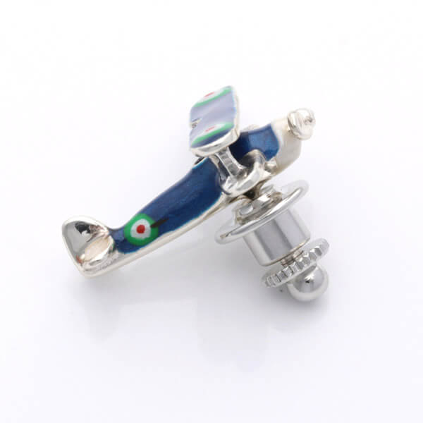 シルバーピンバッチ