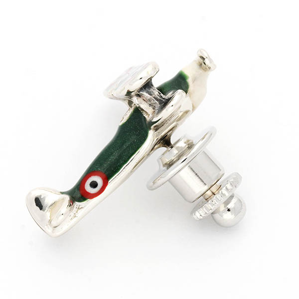 シルバーピンバッチ(飛行機)