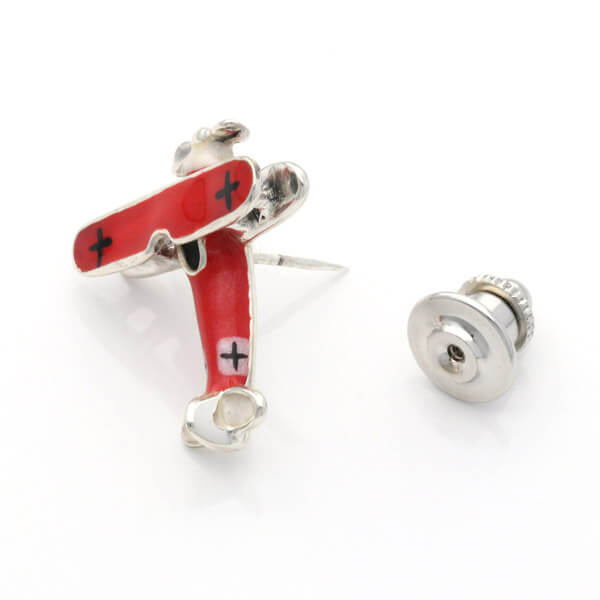 シルバーピンバッチ