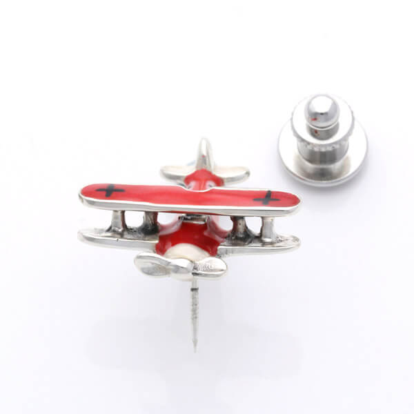 シルバーピンバッチ