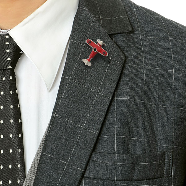 シルバーピンバッチ