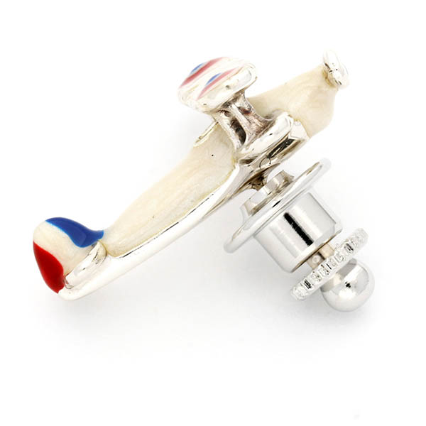 シルバーピンバッチ(飛行機)